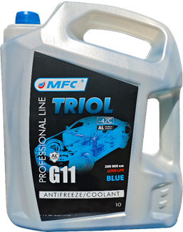 Антифриз МФК TRIOL Professional G11 Blue 10 л, 107256800